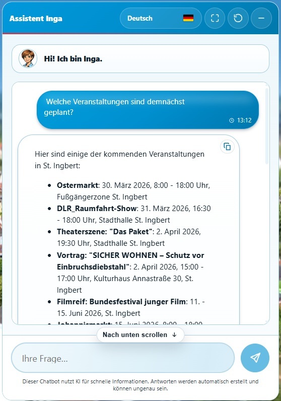 Assistant Inga Screenshot